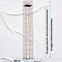 Вышка-тура TeaM ВСП 1.6х2.0, 16.0 м фото 3