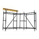 Связь горизонтальная 1 м  (48×2 мм) для клиновой опалубки на объёмных стойках фото 4