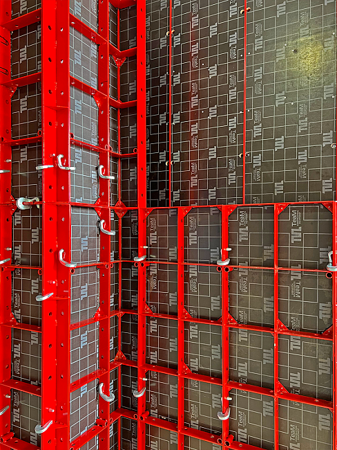Мелкощитовая опалубка (МЩО) щит линейный 1200×250 фото 5