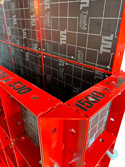 Мелкощитовая опалубка (МЩО) щит линейный 1200×250 фото 4