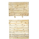 Щит деревянный для строительных лесов 1х1 м комплект 3 шт. фото 1