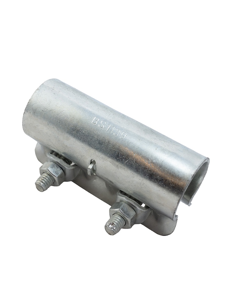 Хомут кованый стыковочный наружный 48 мм для строительных лесов (упаковка 25 шт.) фото 1